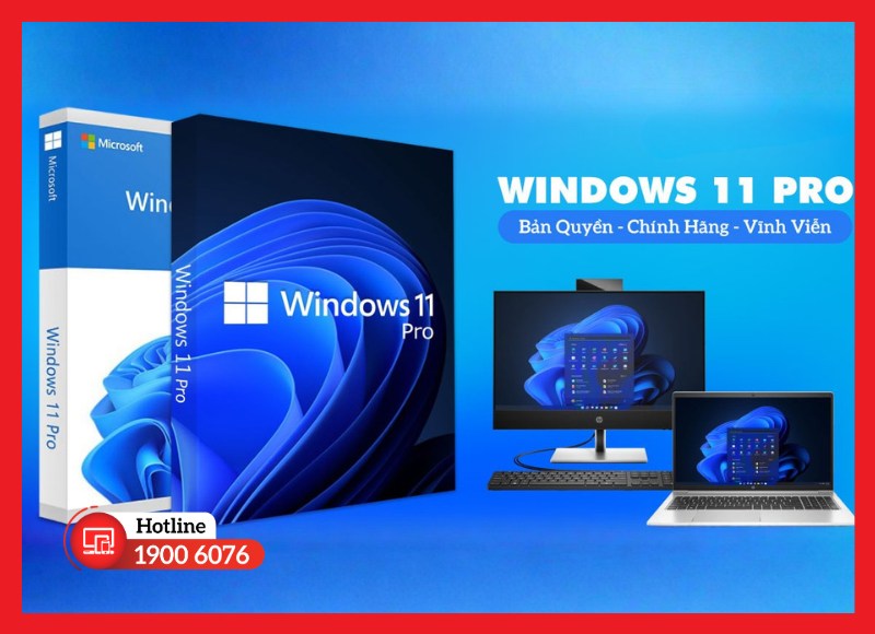 Key Win 11 Pro bản quyền: cách mua, kích hoạt cho máy tính