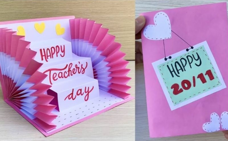 Cách làm thiệp 20 11 làm bằng tay đơn giản, đẹp và ý nghĩa nhất